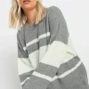Striped Knit Jumper