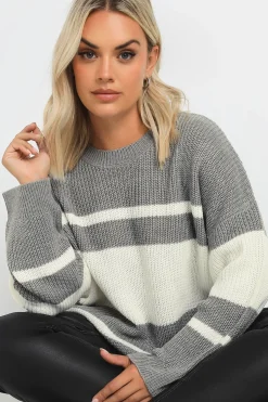 Striped Knit Jumper