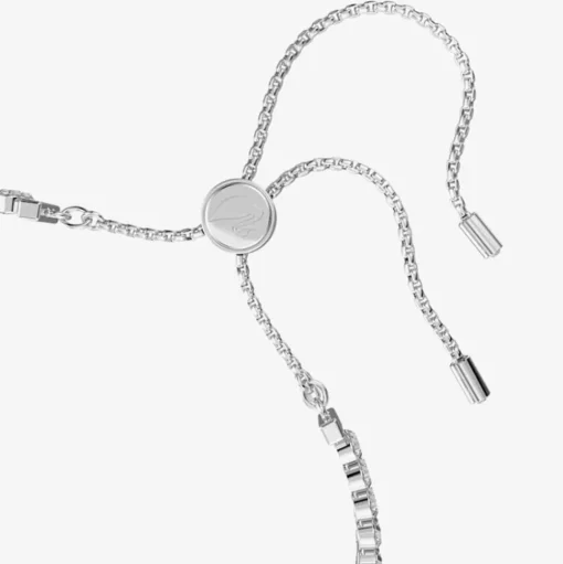 Subtle Rhodium Plated Crystal Bracelet 5221397