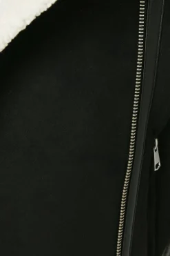 Suede Shearling Gilet