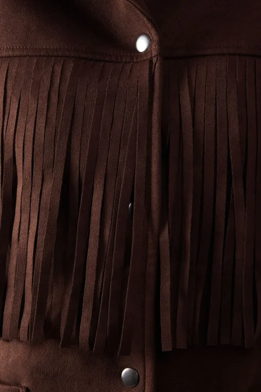 Suedette Western Fringed Jacket