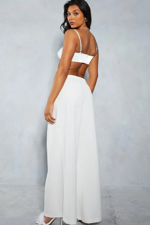 Tailored Oversized Pleat Detail Trousers
