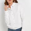 Tall Cotton Elasticated Hem Shirt