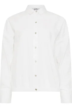 Tall Cotton Elasticated Hem Shirt