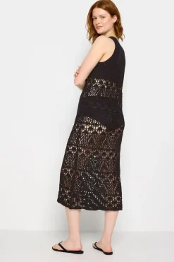 Tall Crochet Midi Beach Dress