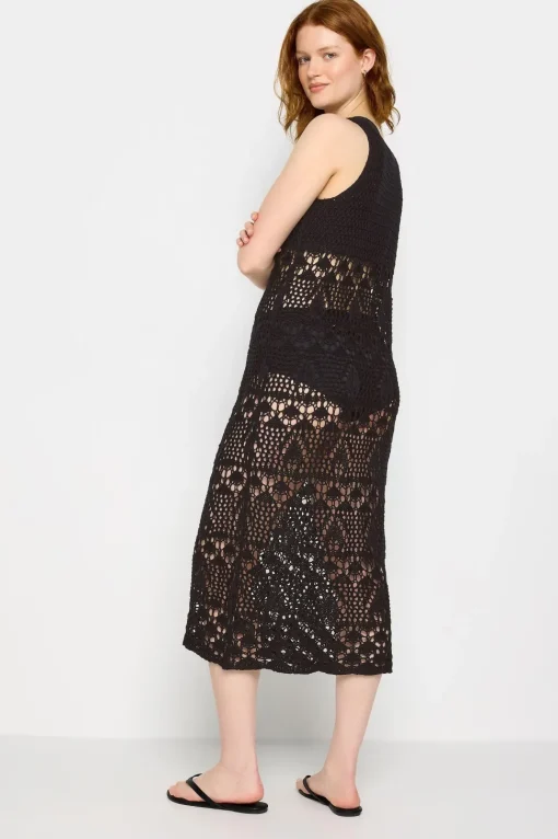 Tall Crochet Midi Beach Dress