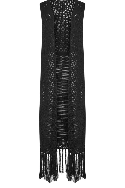 Tall Crochet Waistcoat