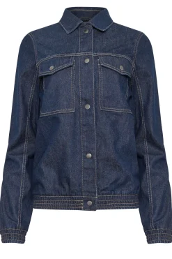 Tall Denim Bomber Jacket