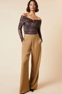 Tall Elasticated Waist Straight Leg Trouser