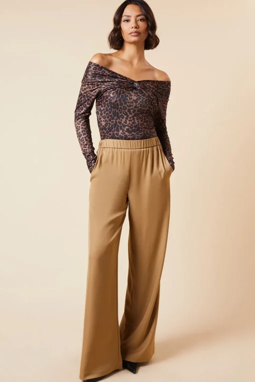 Tall Elasticated Waist Straight Leg Trouser