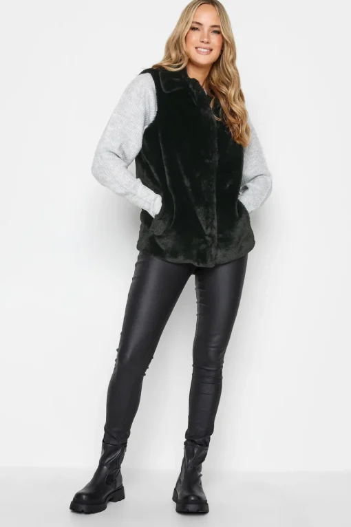 Tall Faux Fur Gilet