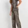 Tall Leopard Print Trousers