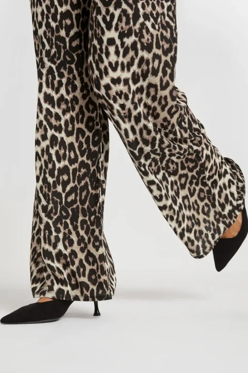 Tall Leopard Print Trousers