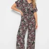 Tall Printed Tie Waist Jumpsuit