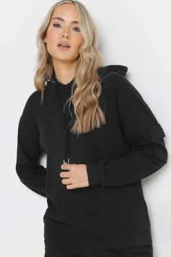 Tall Ribbed Cargo Hoodie