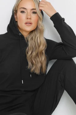 Tall Ribbed Cargo Hoodie