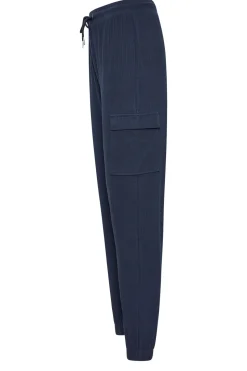 Tall Ribbed Cargo Joggers