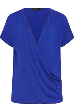Tall Short Sleeve Wrap Top