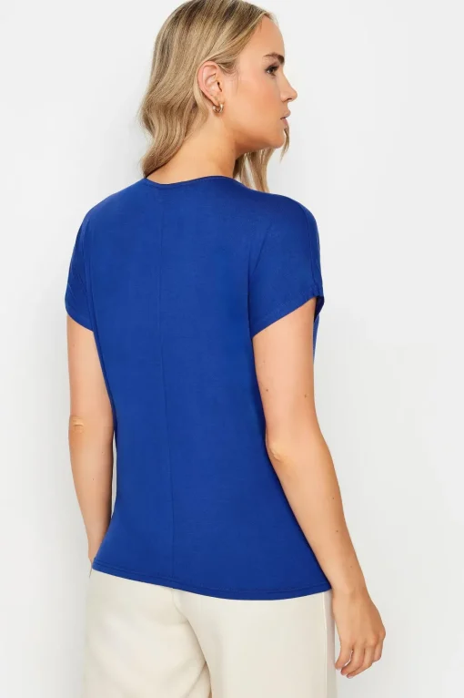 Tall Short Sleeve Wrap Top