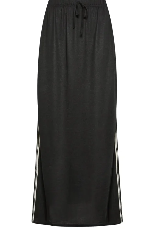 Tall Side Stripe Panel Maxi Skirt