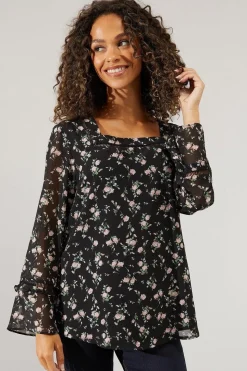 Tall Square Neck Blouse