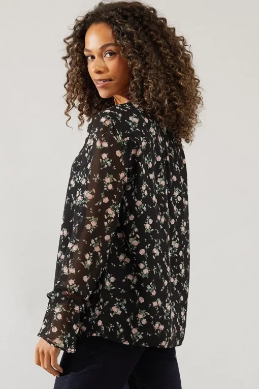 Tall Square Neck Blouse