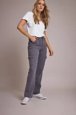 Tall Straight Leg Cargo Jeans