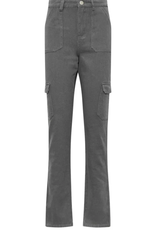 Tall Straight Leg Cargo Jeans