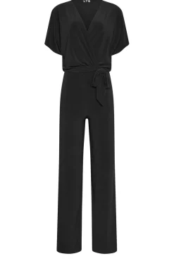 Tall V-Neck Wrap Jumpsuit