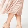 Tammy Block Heel Square Toe Diamanate Strappy Heeled Sandals