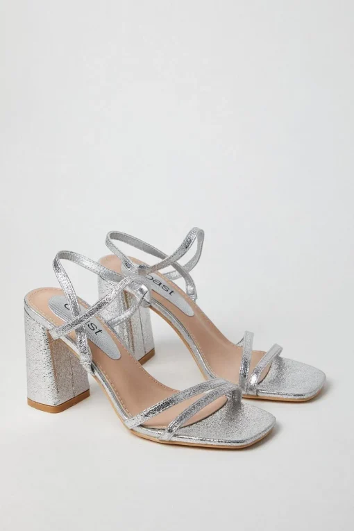 Tamsin Strappy High Block Heeled Sandals