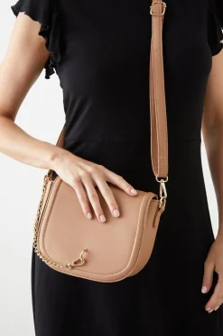 Tanisha Chain Detail Adjustable Strap Cross Body Bag