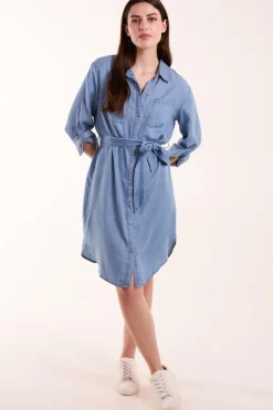 Tencel Shirt Dress