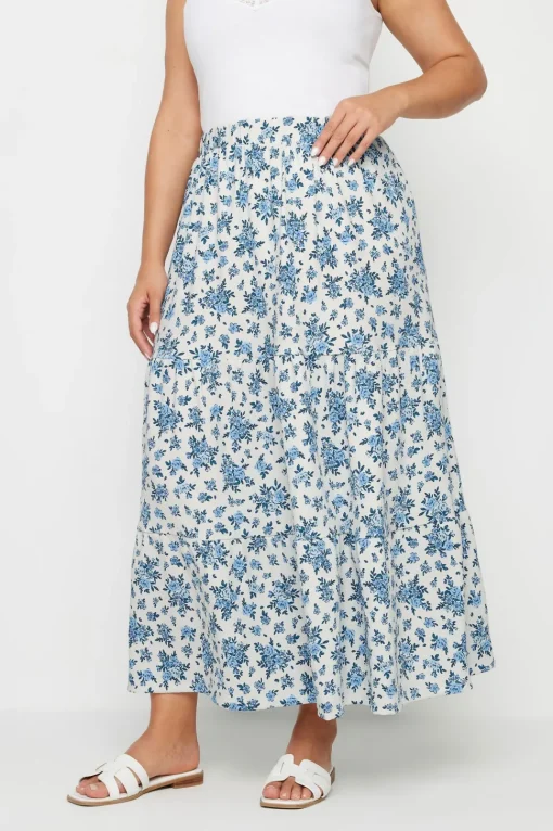 Textured Maxi Skirt