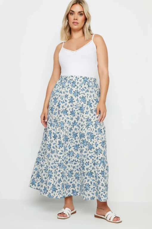 Textured Maxi Skirt