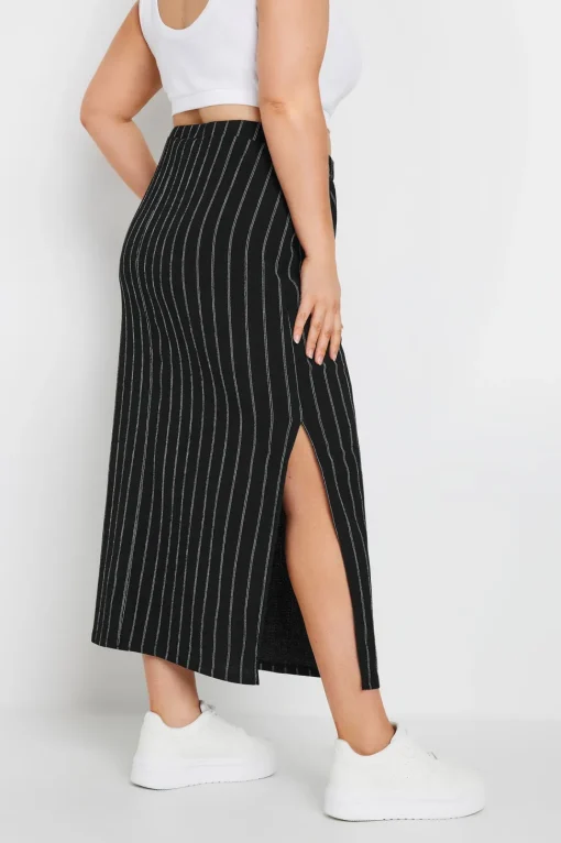 Textured Maxi Skirt