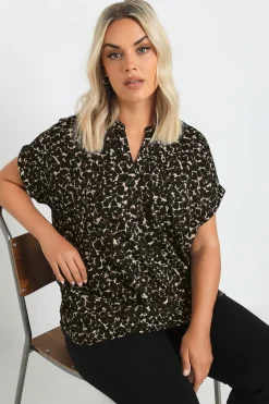 Textured Notch Neck Top