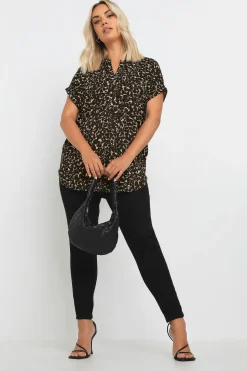 Textured Notch Neck Top