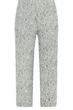 Textured Wide Leg Trousers