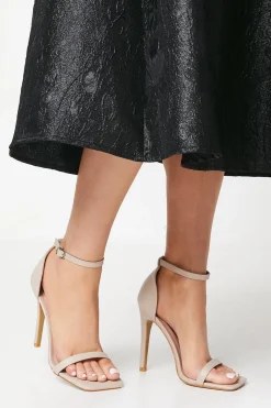 Theonne Barely There High Stiletto Heeled Sandals
