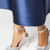 Tiarna Embellished Mesh Bow High Stiletto Heel Pointed Courts