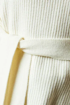 Tie Back High Neck Jumper