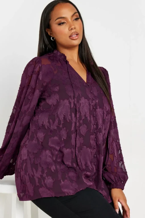 Tie Neck Blouse