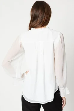 Tie Neck Boho Blouse