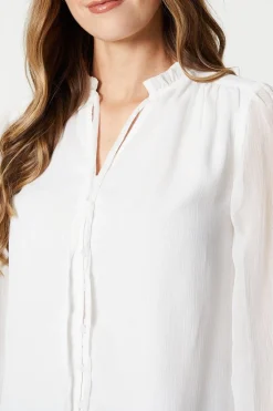 Tie Neck Boho Blouse