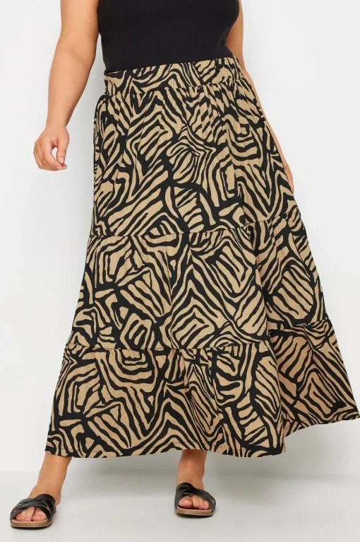 Tiered Maxi Skirt