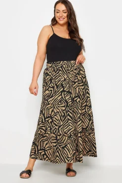 Tiered Maxi Skirt