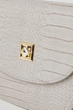 Tiffany Croc Cross Body Bag