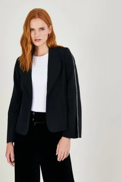 Tori Cape Trimmed Jacket