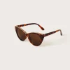 Tortoiseshell Cateye Sunglasses